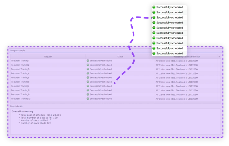 MINT TMS Scheduling Optimization for Aviation