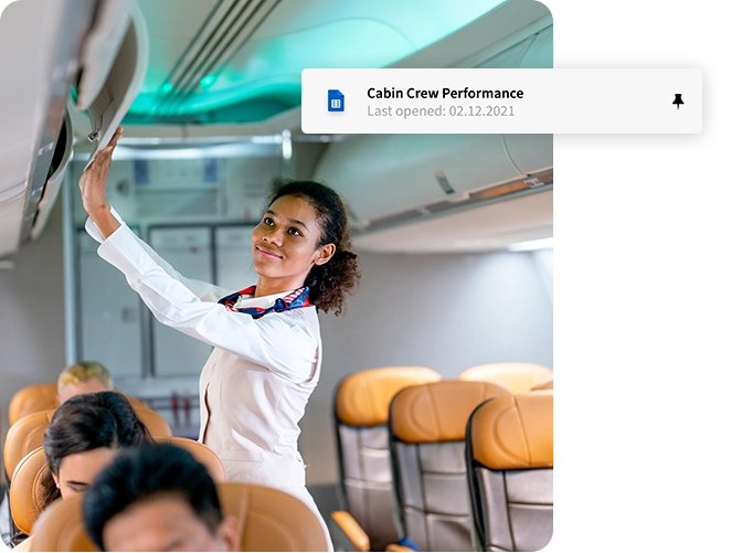 Training Management System for Cabin Crew Training