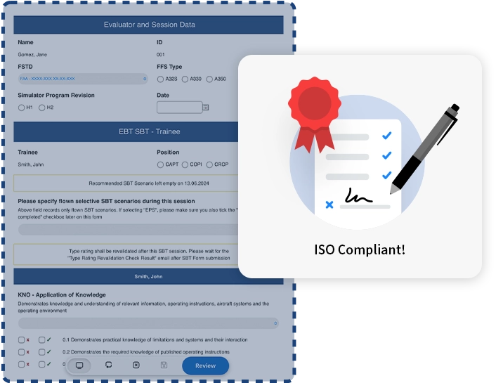 ISO Compliant Digital Signature Add-on